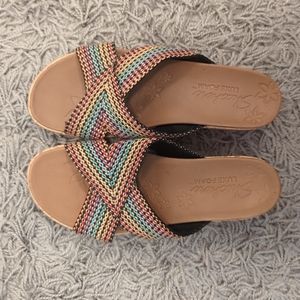 Skechers Beverlee Wedge Sandals